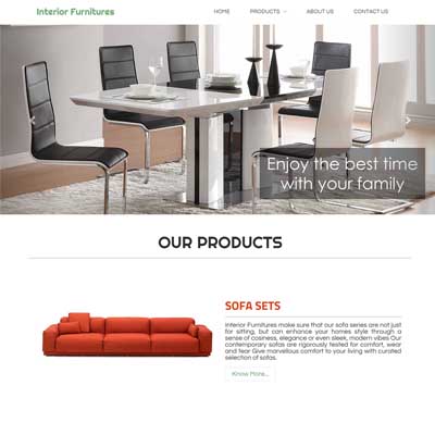 Interior Furnitures Shopee, India