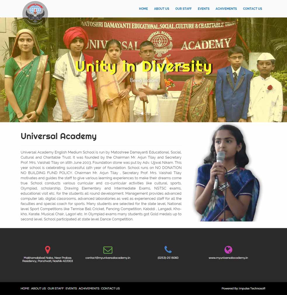 Universal Academy English Medium School